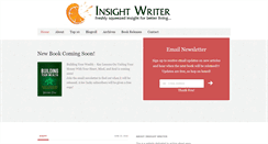 Desktop Screenshot of insightwriter.com